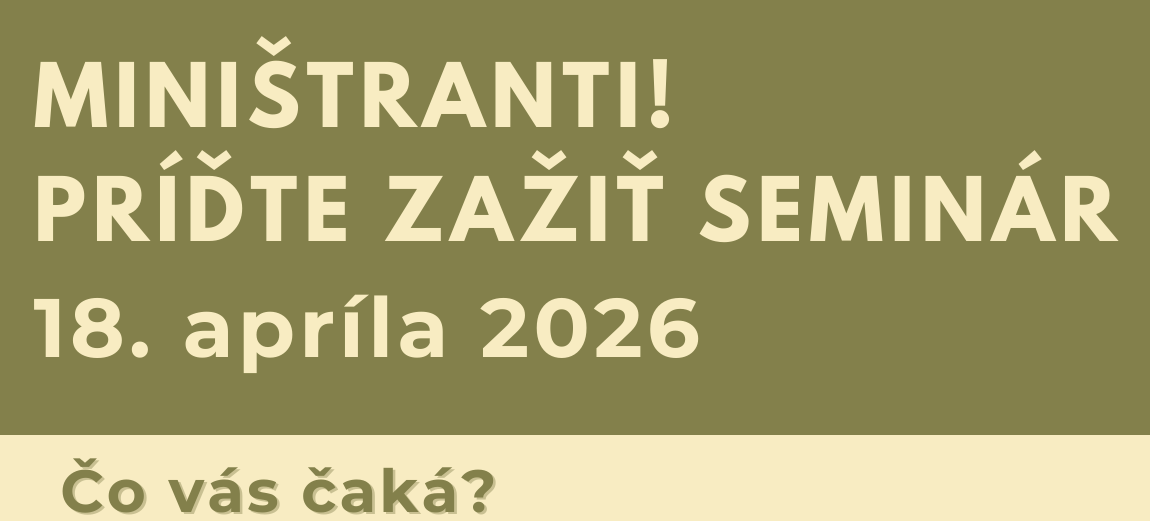 DOD pre miništrantov...